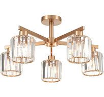 Потолочная люстра на штанге 692/5P Сopper E27 60W Escada 692/5P Сopper_ESC