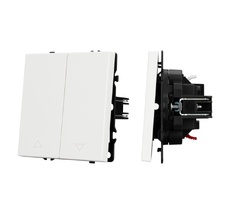 Механизм выключателя управления шторами SWT-NOBE-MKR2-SFPL-WH (230V, 10A) ( Arlight 054241_ARL