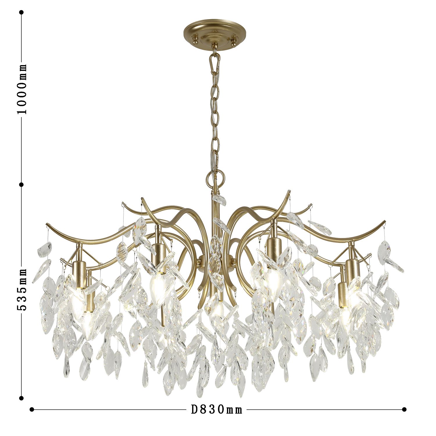 Подвесная люстра Favourite Brillo 3003-9P