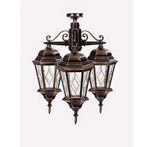 Потолочный светильник уличный IP44 Oasis Light 91470MA/3 cover Gb ромб_OL