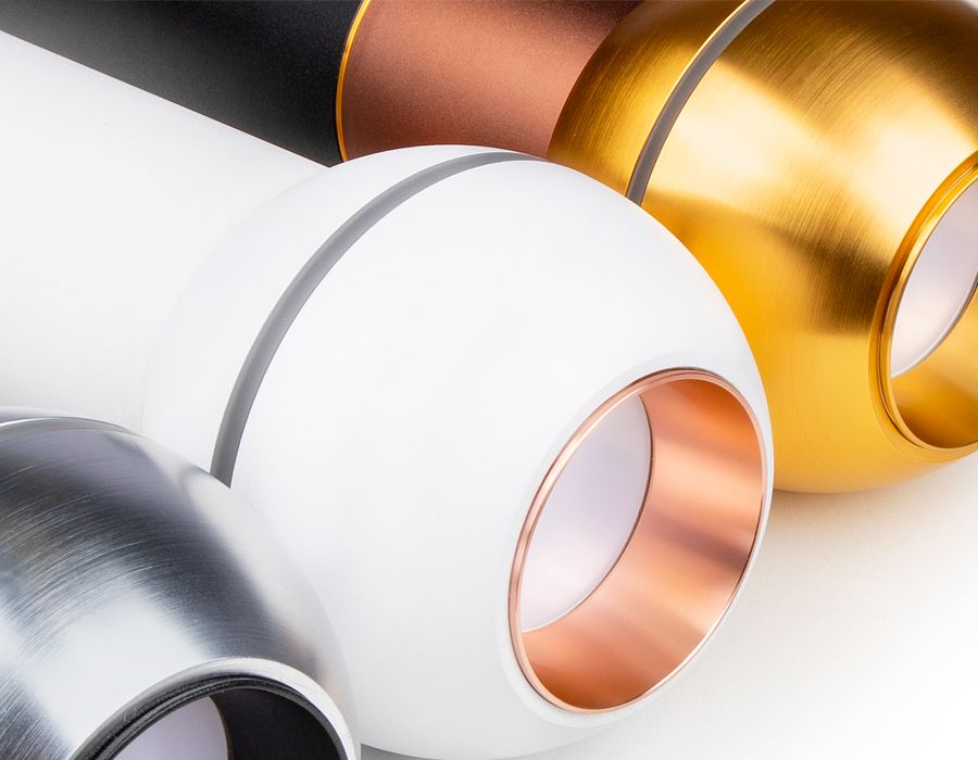 Корпус светильника накладной для насадок с LED подсветкой DIY SPOT C1101_AMB