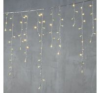 Гирлянда Бахрома 5 x 0,9 м Шампань 220В, 348 LED, Провод Прозрачный Силикон, IP65 ECC348-10-2CH