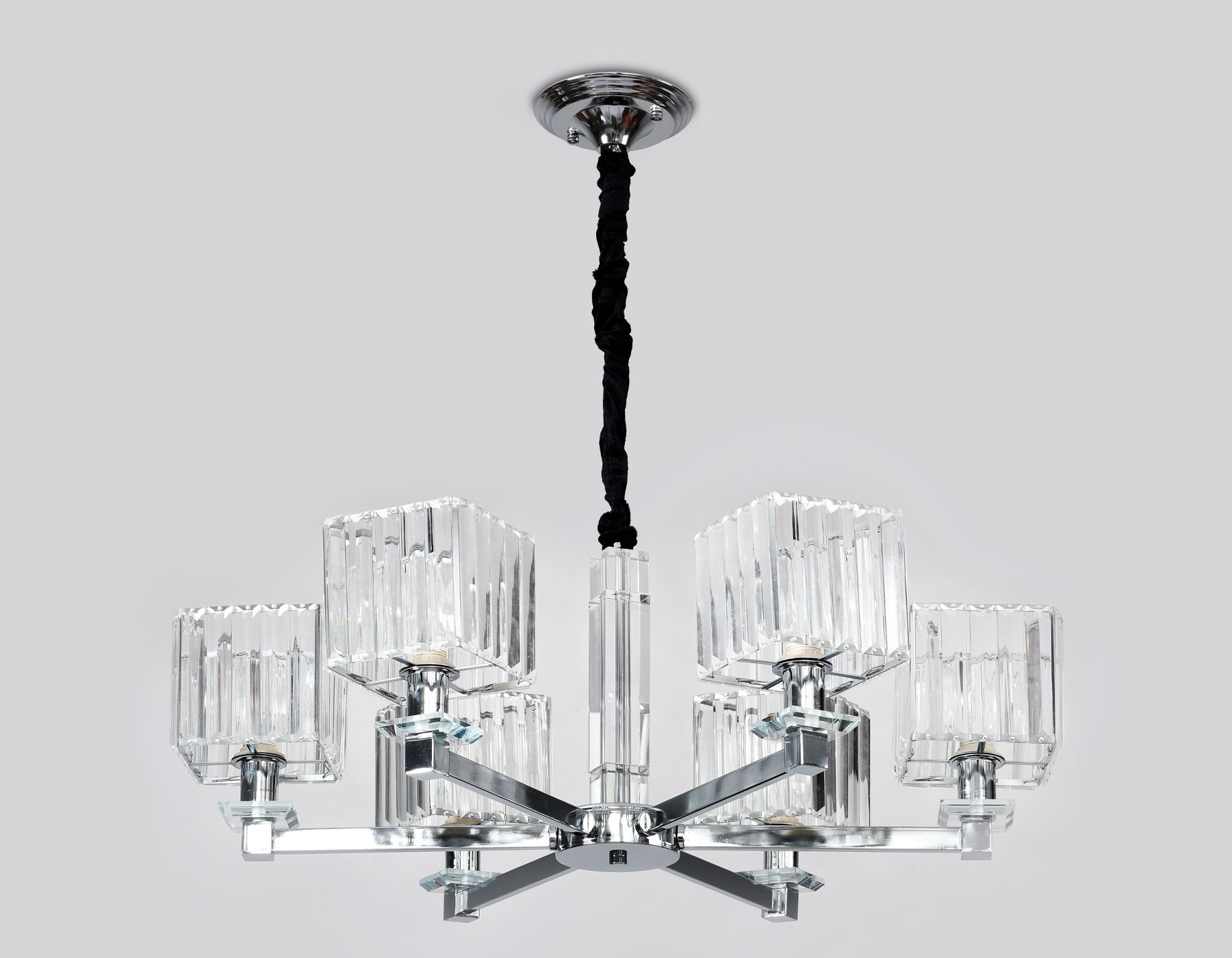 Подвесная люстра Ambrella light с хрусталем TR TR4522_AMB