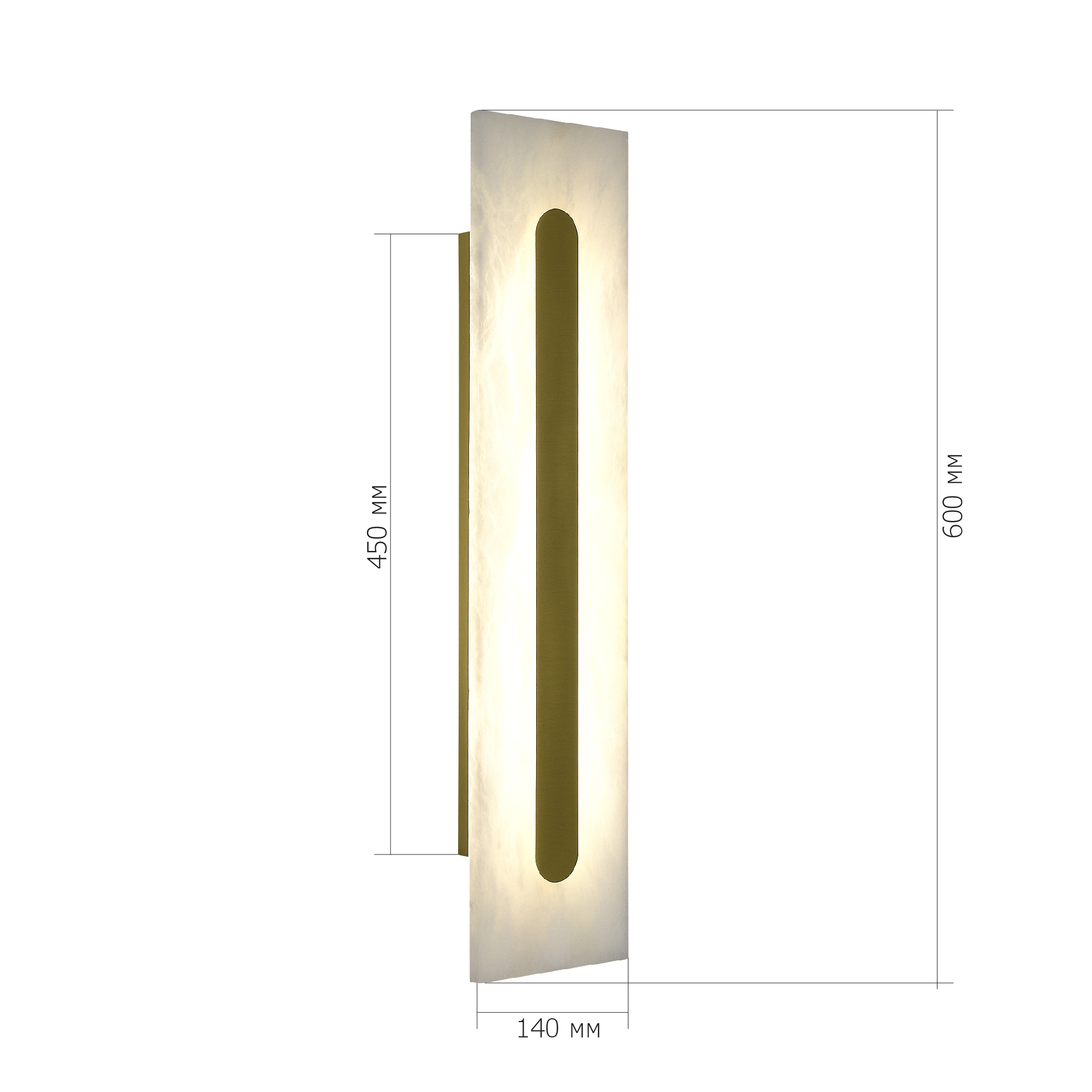 Настенный светильник ST LUCE GEOM SL6139.231.01