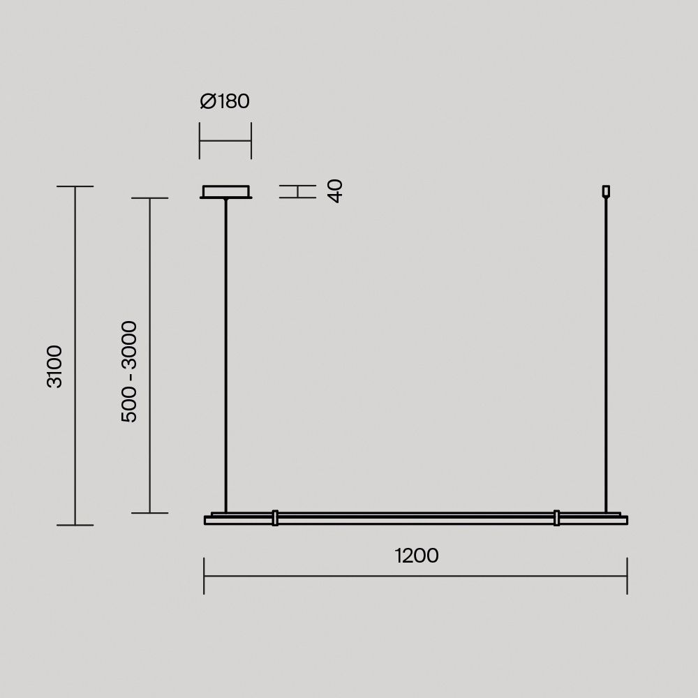 Подвесной светильник Maytoni Plume MOD340PL-L20BS3K_MY