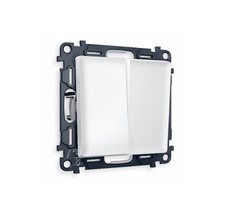 Выключатель двузхлавишный Ambrella Volt ALFA QUANT MA123010_AMB