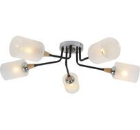 Люстра потолочная накладная с матовым плафоном Escada 2101/5P_ESC