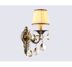 Бра Ambrella light с абажуром и хрусталем Traditional TR4578_AMB