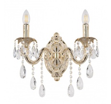 Бра с хрустальными подвесками Bohemia Ivele Crystal AL7901B10/2/175 B GW_BI