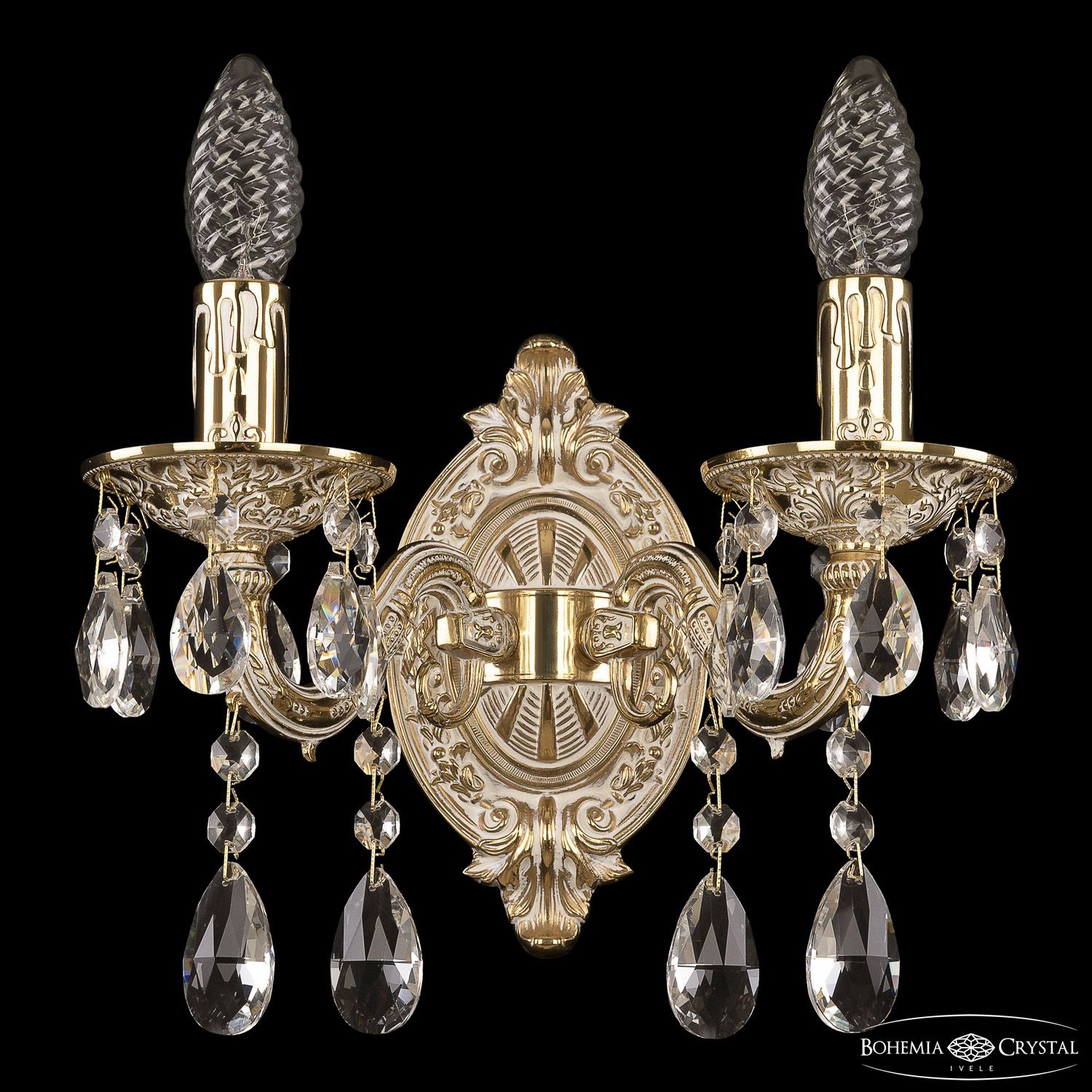 

Бра Bohemia Ivele Crystal 7025B1/2/125 A GW, 7025B1/2/125 A GW