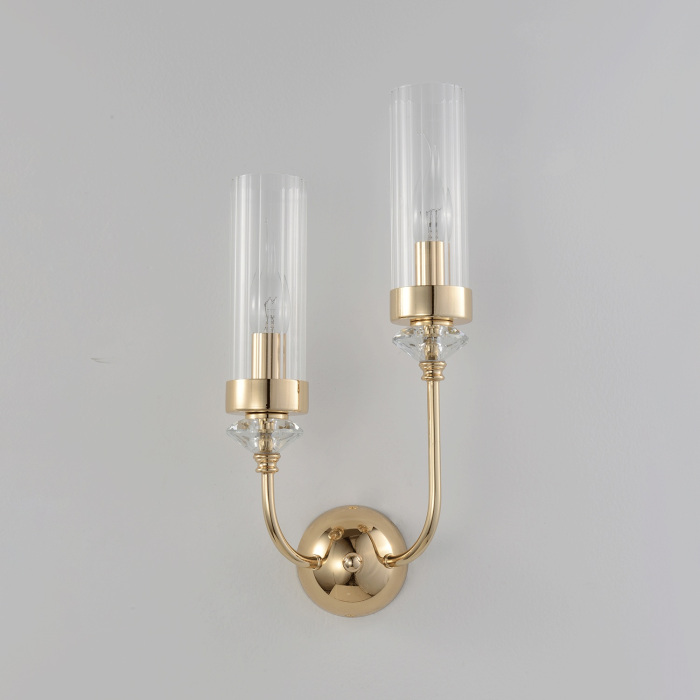 Бра Crystal Lux SECRET AP2 GOLD_CR