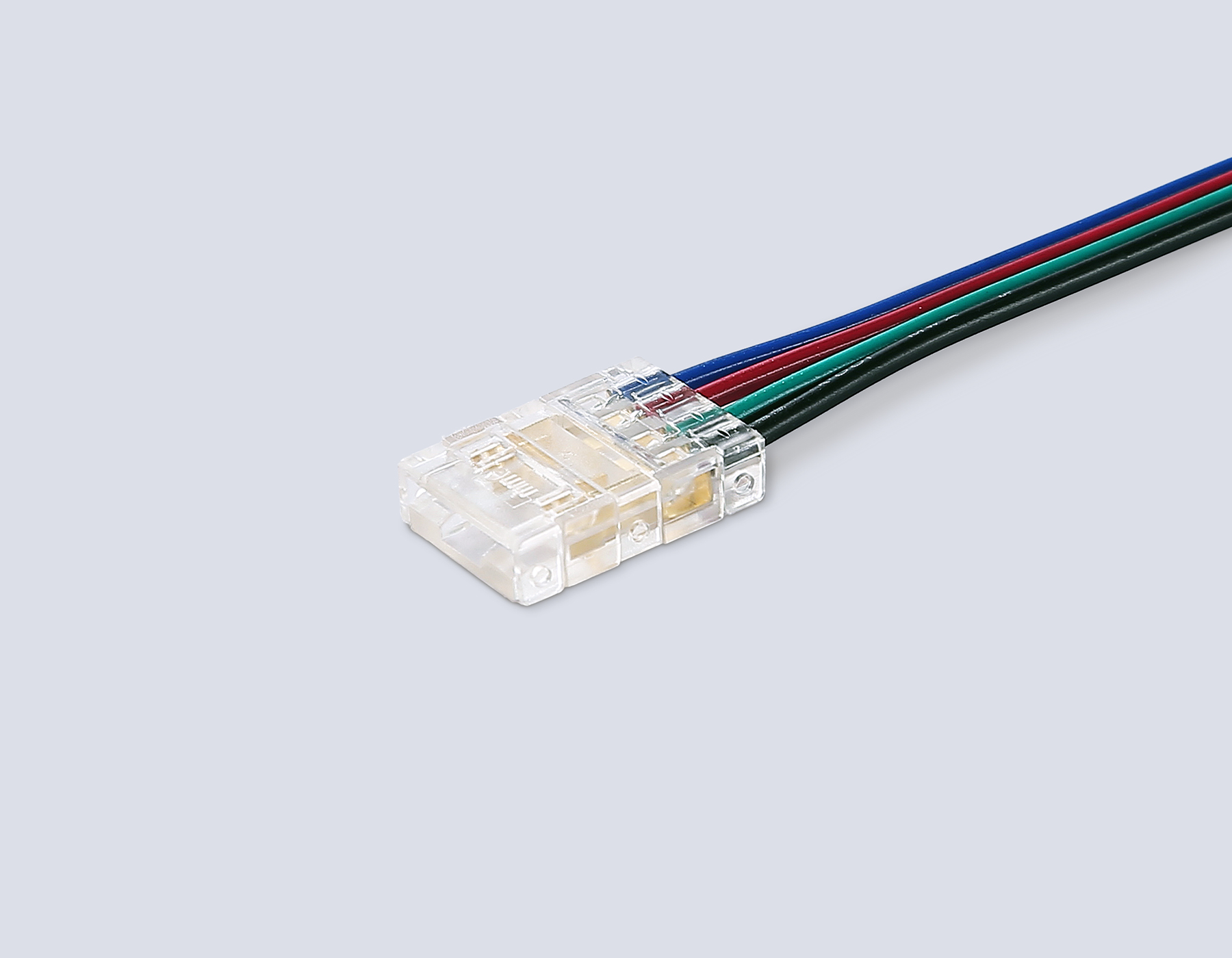 Соединитель гибкий односторонний COB RGB 12/24V для лент 10mm GS7411 (4 конт.) (5шт. в комплекте) Ambrella Light ILLUMINATION GS7411_AMB