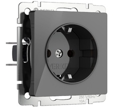 Розетка с заземлением Werkel a064090_WR