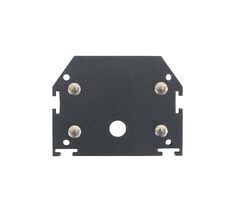 Заглушка для встраиваемого магнитного трека для натяжного потолка, в комплекте 2 шт. Crystal Lux CLT 0.233 06 BL_CR