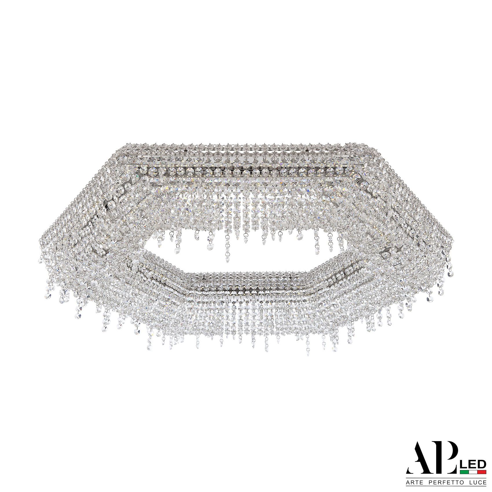 

Хрустальная люстра APL LED Потолочная Rimini S506.0.80.B.4000, S506.0.80.B.4000