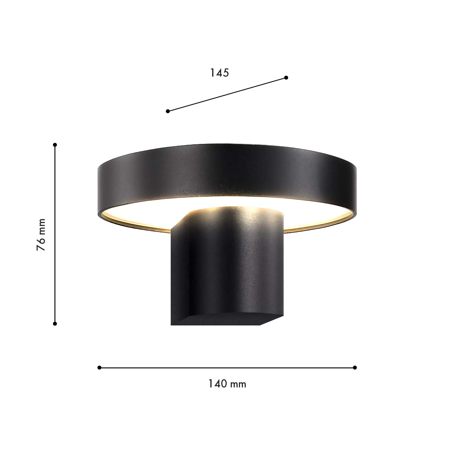 Уличный настенный светильник Favourite Grybas 4640-1W