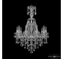 Хрустальная люстра Bohemia Ivele Crystal 1415/10/200/XL-76 Ni_BI