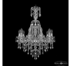 Хрустальная люстра Bohemia Ivele Crystal 1415/10/200/XL-76 Ni_BI