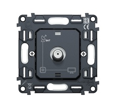 Механизм TV розетки SAT 5-2400MHz 3.5dB QUANT Ambrella Volt VM215_AMB