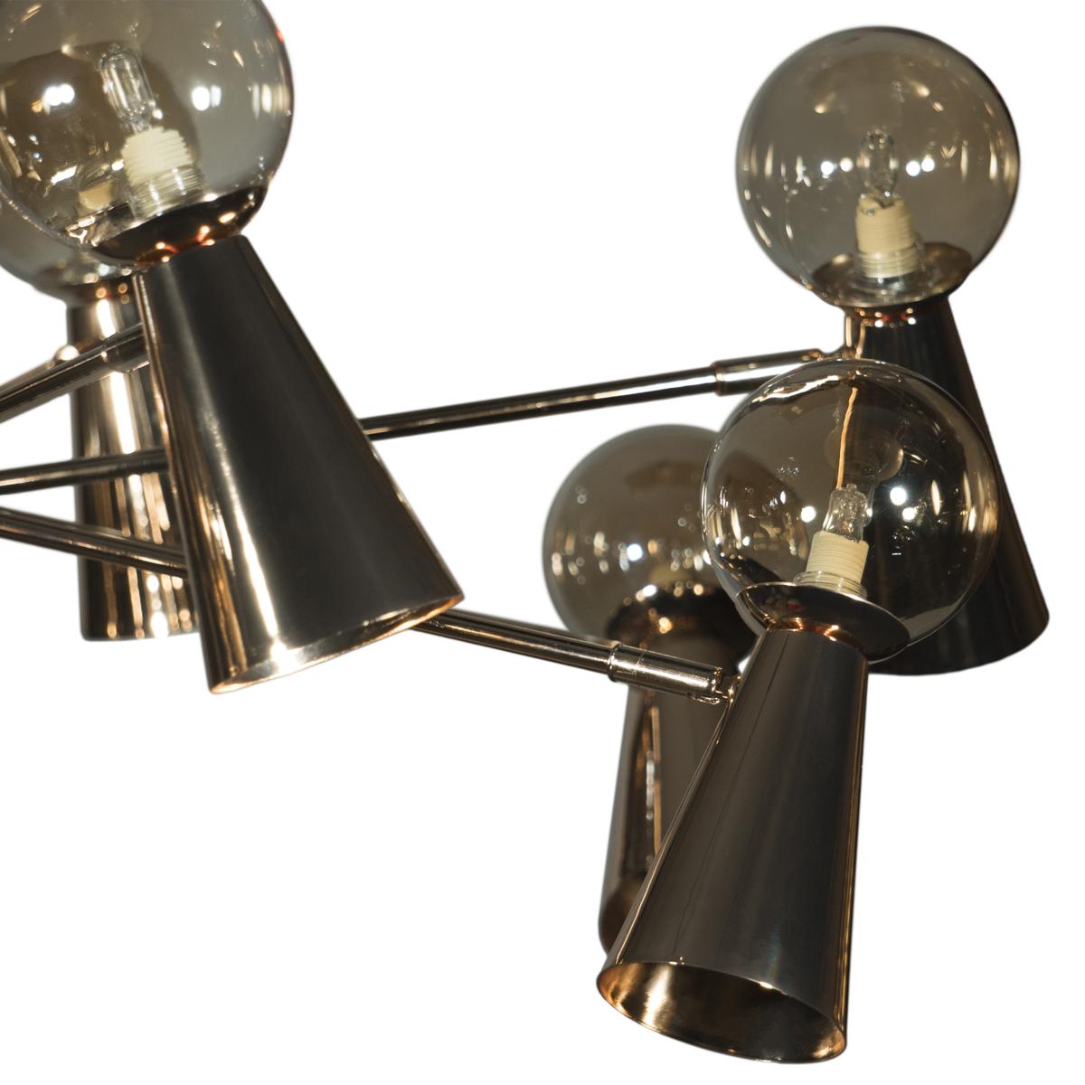 Подвесная люстра Loft IT Halley 10046/10 Gold_LF