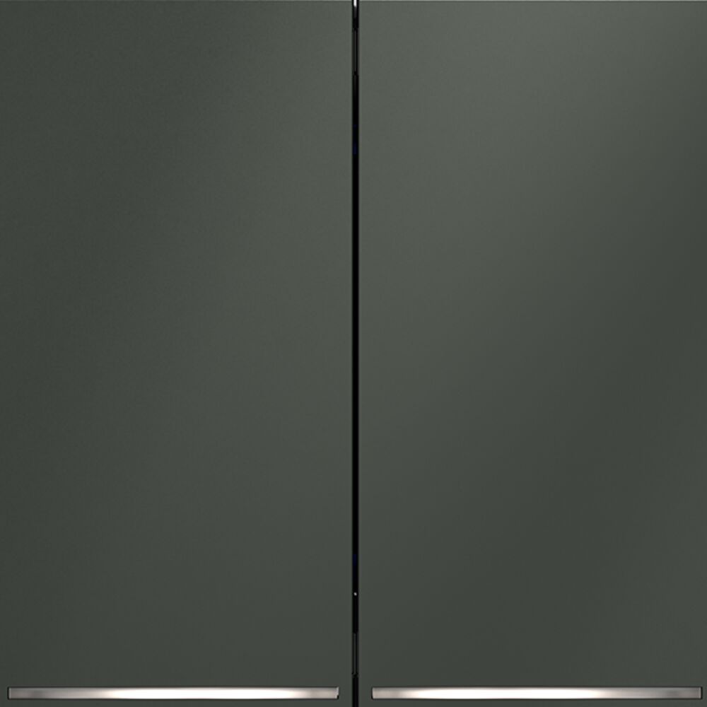 Выключатель встраиваемый VOLTUM S70 двухклавишный с подсветкой 10А VLS020206