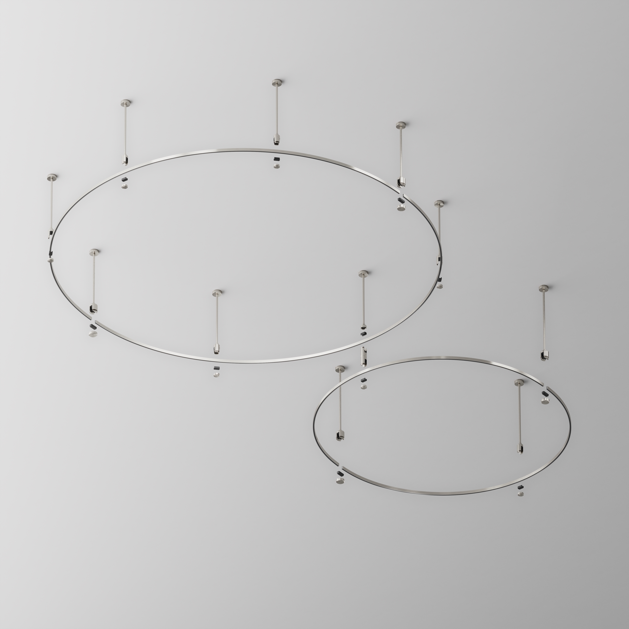 Шинопровод накладной/подвесной Maytoni Busbar trunkings Flarity TRX154-2SR-D1800-PT_MY