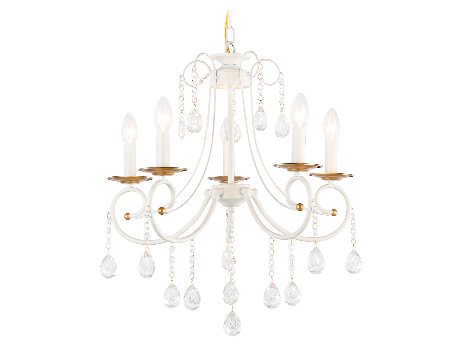 

Подвесная люстра с хрусталем Ambrella Light TRADITIONAL TR4916, TR4916