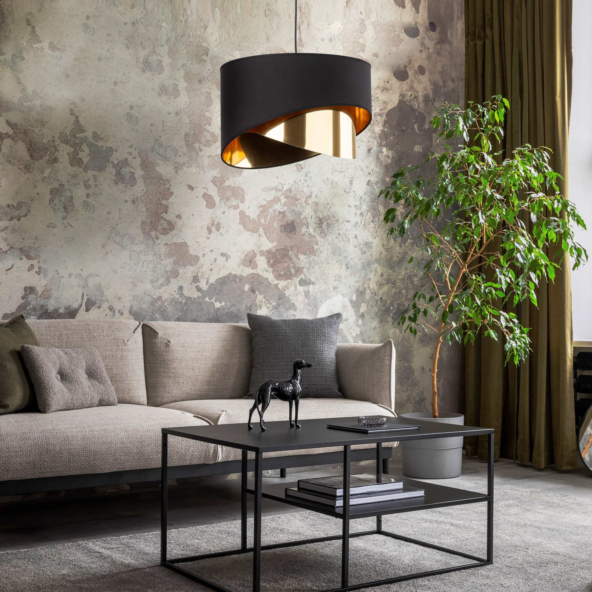 Подвесная люстра TK Lighting Grant Black a066418_EU