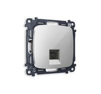 Розетка телефонная Ambrella Volt OMEGA RJ-11(4P4C) с защитной шторкой QUANT MO412030_AMB