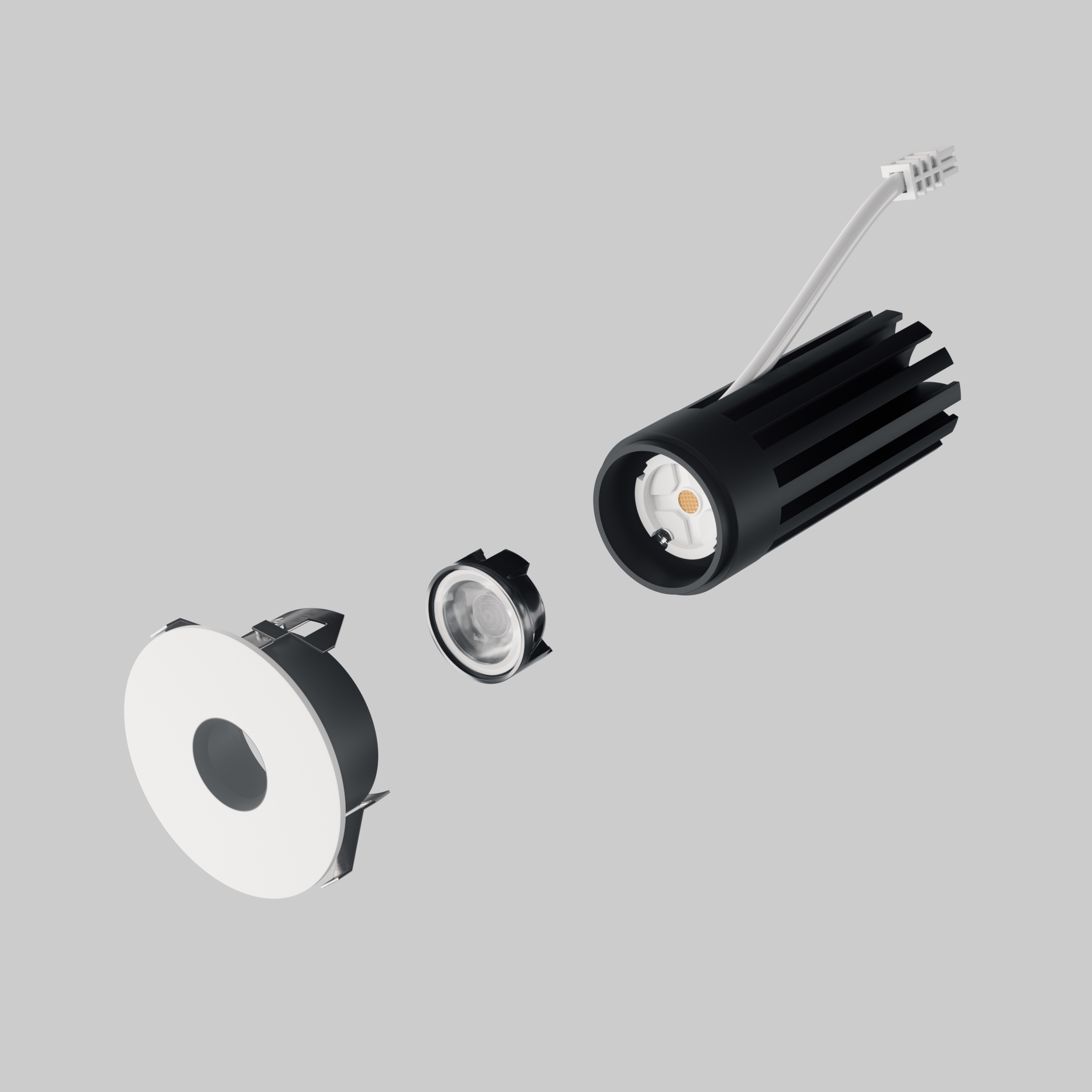 Встраиваемый светильник высокого качества света с низким уровнем дискомфорта Lightstar Spira Slim 074326_LS