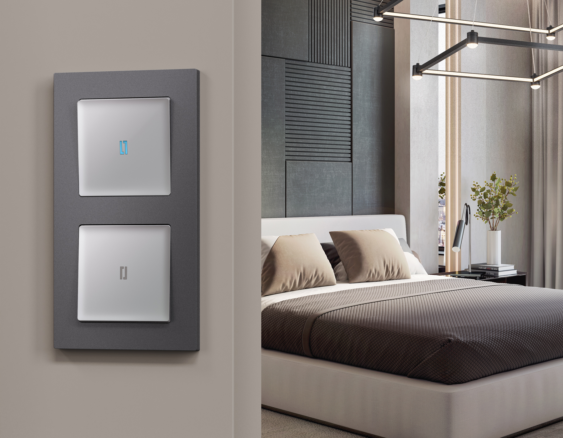 Рамка Ambrella Volt ALFA Techno AF220651_AMB