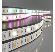 Лента светодиодная 24V 14,4W 60Led 5050+5050 IP20 MIX RGB/дневной белый, 5м a053729_ES