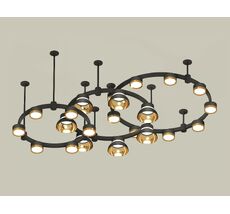 Подвесная люстра Ambrella light Techno Ring с акрилом Traditional DIY XR92222001_AMB