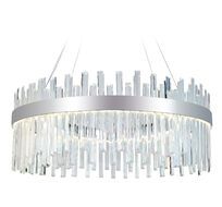 Подвесная люстра Ambrella light светодиодная с хрусталем Traditional TR5011_AMB