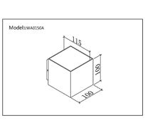 Настенный светильник DesignLed LWA0150A-WH-WW 00-00002808_SW