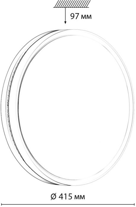 Настенно-потолочный светильник NOHAVA BROWN Sonex 7668/DL_Sonex