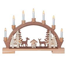 Светодиодный Светильник-статуэтка новогодний на батарейках Eglo FAUNA 410424