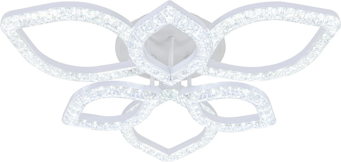 Потолочная люстра светодиодная 100 вт (+ночной режим) светодиодная Escada 10289/6LED BL_ESC