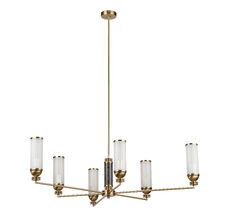 Подвесная люстра KUTEK IZANO IZA-ZW-3+3(P/5)T