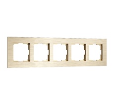 Рамка на 5 постов Werkel AluMax a069967_WR