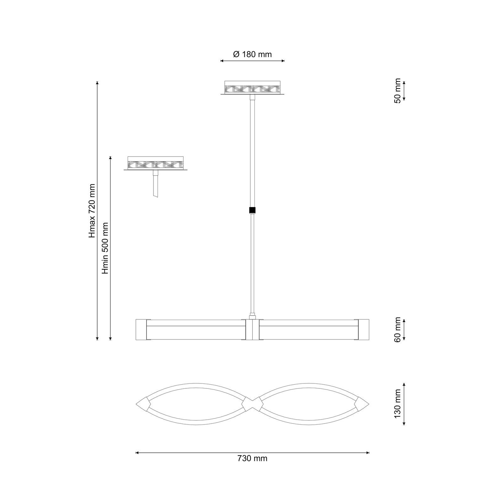 Подвесная люстра Lucia Tucci MODENA MODENA 172.2 LED