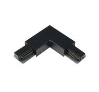 Коннектор угловой с вводом питания для накладного шинопровода MyFar MT0101-CLP-B