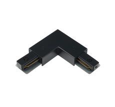 Коннектор угловой с вводом питания для накладного шинопровода MyFar MT0101-CLP-B