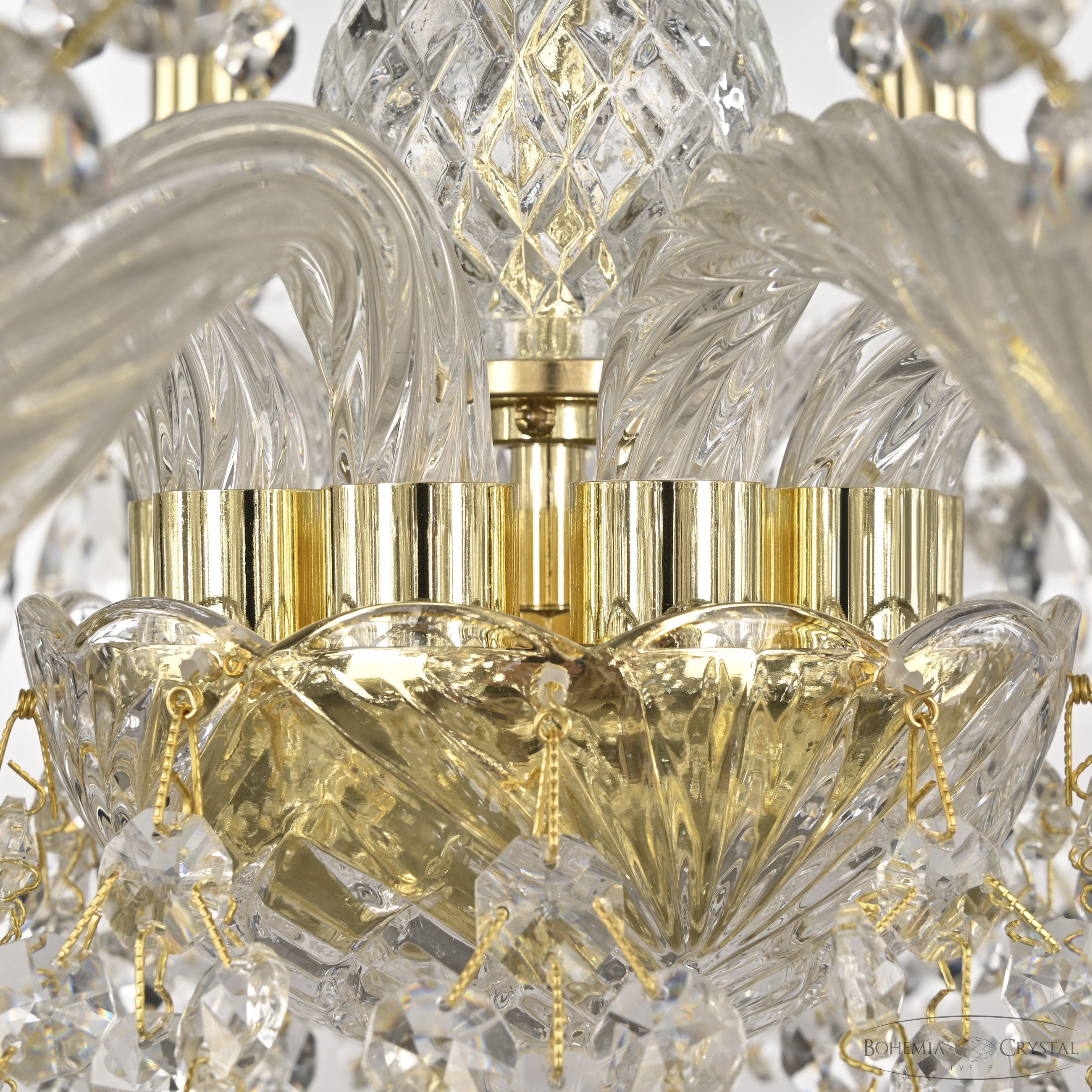 Хрустальная люстра Bohemia Ivele Crystal 107/10/200 G_BI
