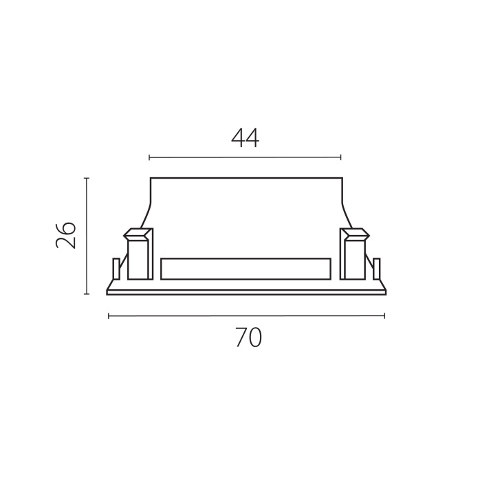 Рефлектор круглый для рамок 07520х/07520X-01 Lightstar STELLA 075502_LS