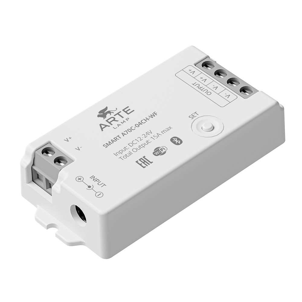 Пульт управления для контроллера светодиодными лентами ArteLamp SMART A70C-04CH-WF