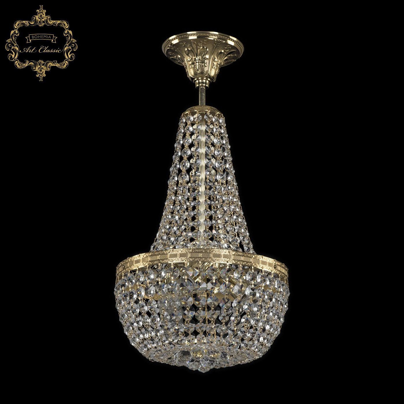 Потолочный светильник Bohemia Art Classic 21.281.H1.25SP.G_BI