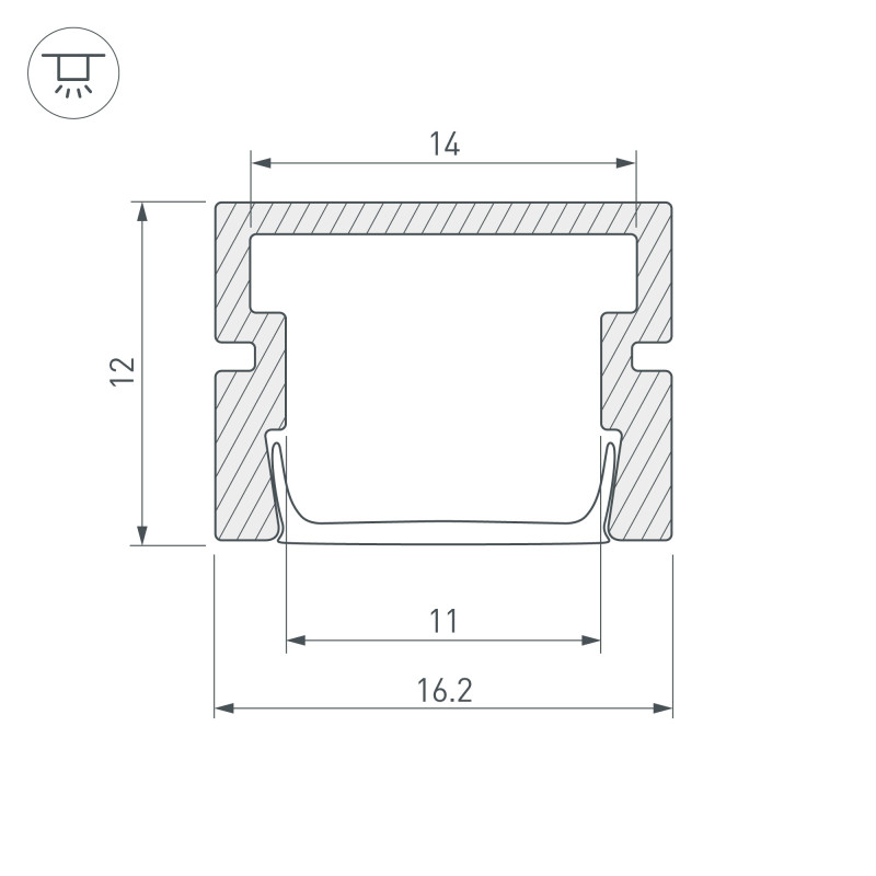Профиль Arlight PDS 044325_ARL