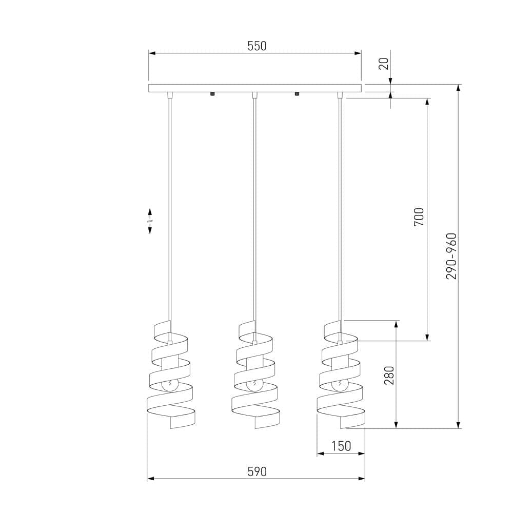 Подвесной светильник Eurosvet Storm 00000081968_EU