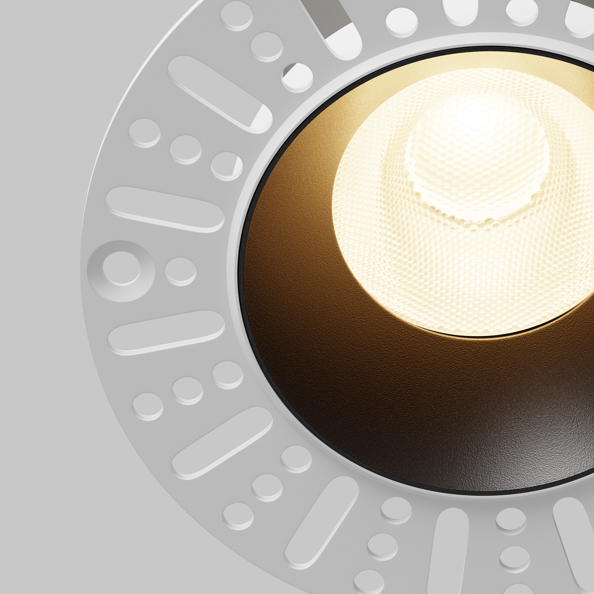 Встраиваемый светильник Maytoni Dip DL121-15W-3K-TRS-B_MY